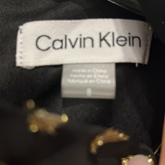 Calvin Klein black and gold dress - Picture 4 of 6